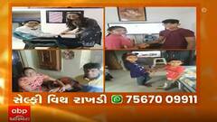 abp અસ્મિતા પર સેલ્ફી વિથ રાખડી