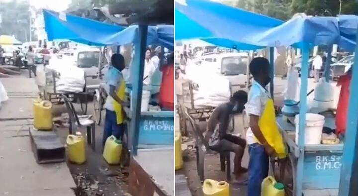 Guwahati: Pani Puri vendor mixes urine in water, shocking video goes viral Viral Video: ఛీ.. పాడు.. పానీపూరీలో ఏం కలిపాడో చూడండి.. అసహ్యించుకుంటారు!