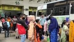 વડોદરાઃ તહેવારોને લઈને ડેપો પર જોવા મળી ભારે ભીડ, કેટલી એક્સ્ટ્રા બસ દોડાવાઈ?