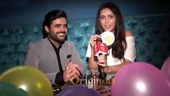 Madhurima Tuli and brother Srikant celebrate Raksha Bandhan with team SBS