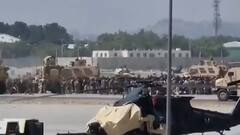 Afghanistan Crisis | Kabul Airport firing | Atmosphere of chaos | LIVE Visuals