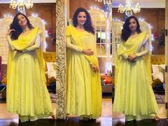 In Pics: अंकिता लोखंडे ने पीले रंग के अनारकली में कराया खूबसूरत फोटोशूट, देखिए तस्वीरें