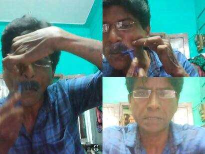 TiKTok Celebrity Sikka Removes Mustache in Live ‛சொன்ன சொல் தவறமாட்டான் இந்த கோட்டைச்சாமி...’ நேரலையில் மீசை எடுத்த சிக்கா... நெக்ஸ்ட் மொட்டை!