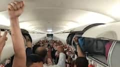 Kabul में फंसे भारतीयों ने देश लौटने पर लगाए 'भारत माता की जय' के नारे