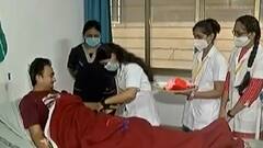 અમદાવાદ સિવિલમાં 400 જેટલી નર્સે વોર્ડના દર્દીઓને બાંધી રાખડી