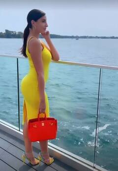 IN PICS | ‘Bhuj: The Pride Of India’ Actress Nora Fatehi Raises Temperature In A Figure-Hugging Outfit