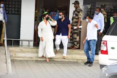 Saif Ali Khan, Kareena Kapoor, Taimur And Jeh Return To Mumbai From Maldives; See Pics