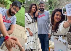 Raksha Bandhan 2021: पांच साल बाद प्रियंका चोपड़ा ने भाई सिद्धार्थ चोपड़ा की कलाई पर बांधी राखी, लंदन से शेयर की फोटो