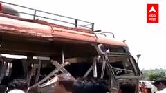 Buldhana : ST Bus आणि Truck चा भीषण अपघात, दुर्घटनेत एका महिलेचा मृत्यू, तर 18 प्रवासी जखमी