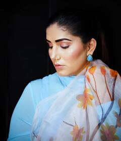 Sapna Chaudhary Saree: ਸਪਨਾ ਚੌਧਰੀ ਦਾ ਤਾਜ਼ਾ ਫੋਟੋਸ਼ੂਟ ਵਾਇਰਲ, ਵੇਖੋ ਤਸਵੀਰਾਂ