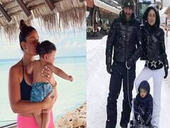 Jeh की मालदीव तो Taimur की स्विटजरलैंड में हुई थी First Foreign Trip, Kareena Kapoor के बड़े लाडले ने भी बर्फीली वादियों में खूब उठाए थे मजे