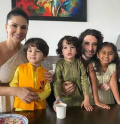 Sunny Leone’s Rakhi Celebration With Family Is All About Love & Happy Pictures