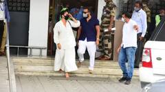 Celebrities Family Vacation: মলদ্বীপে ছুটি কাটিয়ে মুম্বই ফিরলেন সেফ, করিনা, তৈমুর ও জে