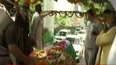 ઉત્તરપ્રદેશઃ પૂર્વ CM કલ્યાણસિંહના પાર્થિવદેહને લવાયો અલીગઢ, રાજકીય સન્માન સાથે કરાશે અંતિમ સંસ્કાર