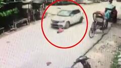 Prayagraj में तेज रफ्तार कार ने मासूम बच्ची को रौंदा