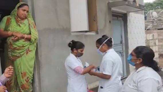 રાજકોટઃ સંભવિત કોરોનાની ત્રીજી લહેરને ધ્યાનમાં રાખી આ ગામમાં ટેસ્ટ ડ્રાઈવ કરાઈ શરૂ