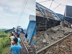 Bihar News: राजगीर-तिलैया रेलखंड पर बेपटरी हुई कोयले से लदी मालगाड़ी, बोगियों के उड़े परखच्चे