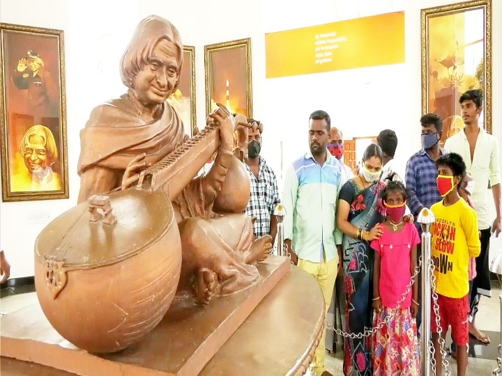 525 நாட்களுக்கு பிறகு ராமேஸ்வரத்தில் அப்துல்கலாமின் நினைவகம் மீண்டும் திறப்பு...!