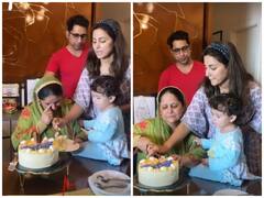 IN PICS: Hina Khan Celebrates Mother’s Birthday With Family, Shares Glimpses Of Her Mom Getting Emotional Remembering Her Late Father