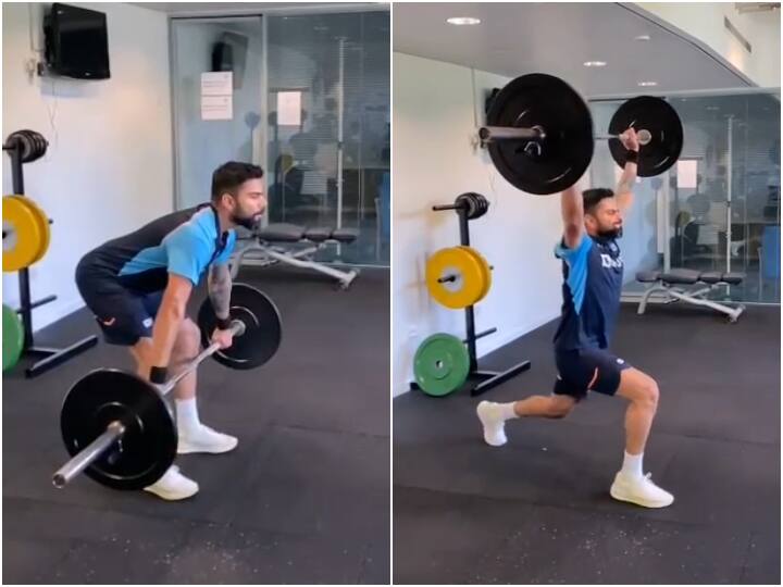 'No Substitute To Hard Work': Virat Kohli's Intense Weight Lifting Session At Gym - Watch Video 'No Substitute To Hard Work': Virat Kohli's Intense Weight Lifting Session At Gym - Watch Video