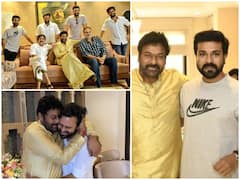 Chiranjeevi's 66th Birthday: साउथ के सुपरस्टार चिरंजीवी ने बेटे, राम चरण और भाई पवन कल्याण के साथ सेलिब्रेट किया 66वां बर्थडे, देखें Inside Photos