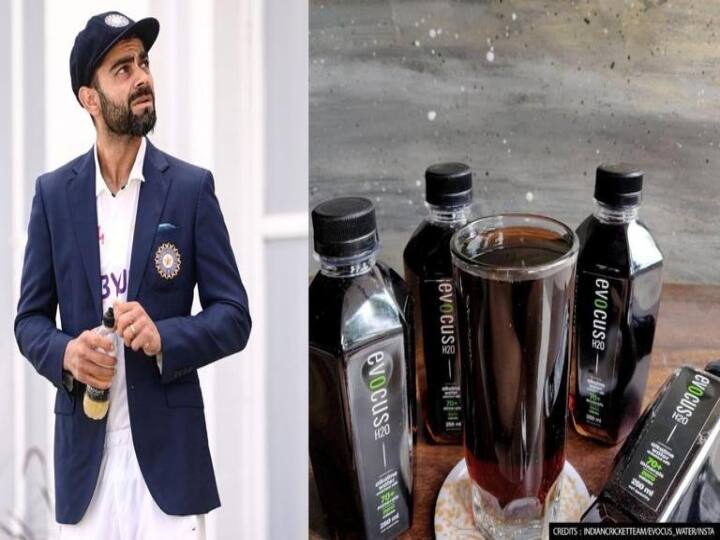 Black Water: Virat Kohli Drinks Water that costs rs 4000 per litre, Know more about black alkaline water Virat Kohli Black Water: விராட் கோலி குடிக்கும் கருப்பு தண்ணீர்.. விலை எவ்ளோ தெரியுமா....?