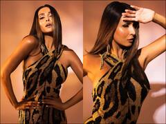 PICS: Malaika Arora Raises Heat In Animal Print Outfit, Farah Khan Goes Gaga Over Her Look