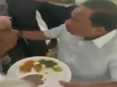 Police Arrived To Arrest Union Minister Narayan Rane While He Was Having Lunch. Video Surfaces