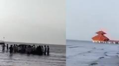 ભરુચઃ જંબુસર દરિયાકાંઠે કાર ચલાવી વીડિયો બનાવવો એક યુવકને પડ્યો મોંઘો,જુઓ વીડિયો