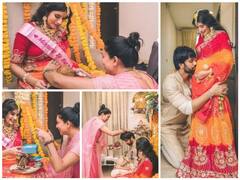 IN PICS: Sushmita Sen Performs Rituals At Sister-In-Law Charu Asopa & Brother Rajeev Sen’s Traditional Baby Shower Ceremony!
