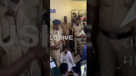 Prasad Lad : नारायण राणेंच्या अटकेनंतर भाजप नेते प्रसाद लाड यांचे संगमेश्वर पोलिस ठाण्यात आंदोलन