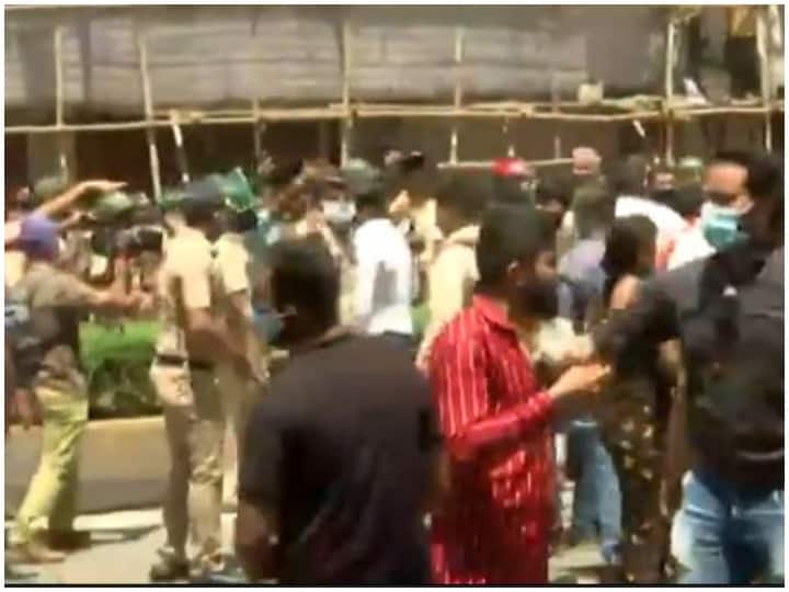 LIVE Updates: मुंबई में नारायण राणे के घर के पास शिवसेना और बीजेपी समर्थकों के बीच जमकर हंगामा