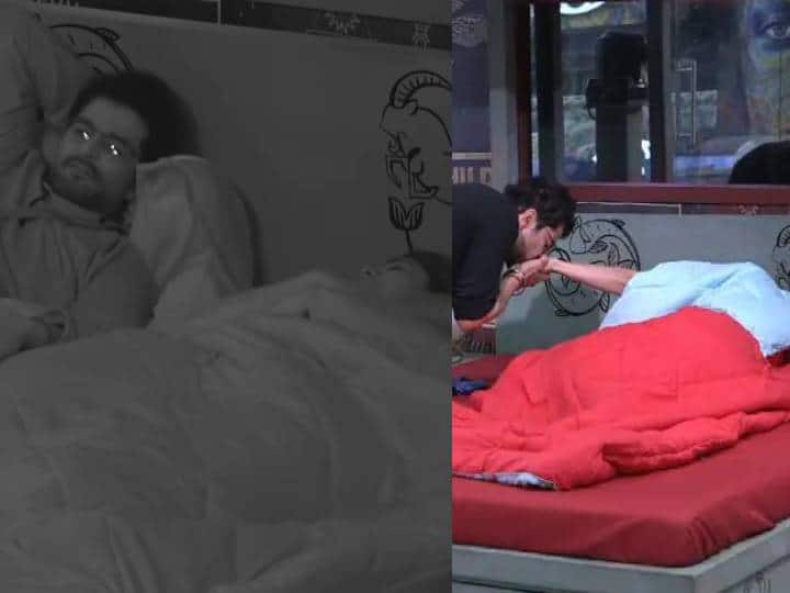 Bigg Boss OTT Raqesh Bapat kisses Shamita Shetty photos viral Bigg Boss OTT: इस एक्टर ने किया शमिता शेट्टी को KISS, घर में शुरू हुई रियल लव स्टोरी