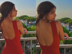 SRK's Daughter Suhana Khan Drops New Pics In Red Outfit, BFF Shanaya Kapoor Is All Hearts