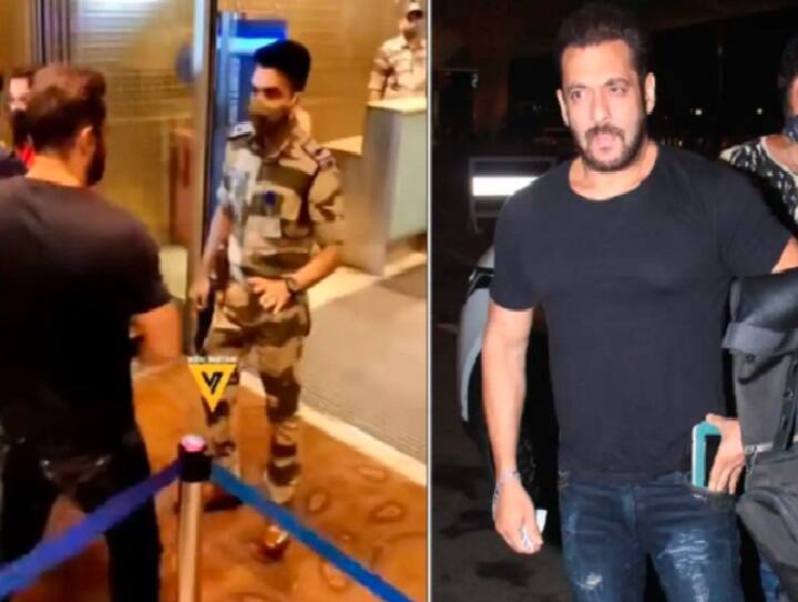 CISF Officer who stopped Salman Khan at Mumbai airport penalised? Know here why விமான நிலையத்தில் சல்மானை தடுத்து நிறுத்திய சிஐஎஸ்எஃப் வீரருக்கு உண்மையில் நடந்தது என்ன..?