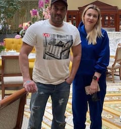 Check Out: Fan-Clicked PICS Of Salman Khan & Katrina Kaif From Tiger 3 Sets In Russia