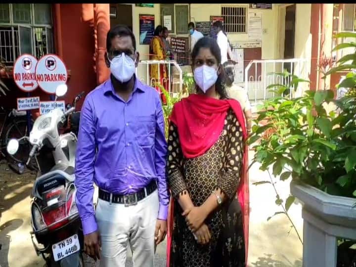 Madurai police request for doctors who are married for love கலப்புத் திருமணம் செய்த டாக்டர் ஜோடி: பெற்றோர் எதிர்ப்பால் போலீசில் தஞ்சம்!