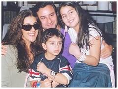 Saif Ali Khan-Amrita Singh जब रहते थे एक परिवार की तरह, Sara Ali Khan और Ibrahim लग रहे हैं Super Cute