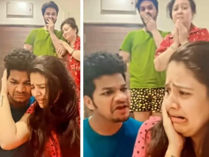 Anchor Srimukhi Making Fun With Mukku Avinash, Video goes viral Sreemukhi: వంటలక్కలా మారిన శ్రీముఖి.. ఆమె తల్లి ముందే చెంప పగలగొట్టిన అవినాష్