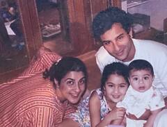 Saif Ali Khan-Amrita Singh जब रहते थे एक परिवार की तरह, Sara Ali Khan और Ibrahim लग रहे हैं Super Cute