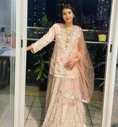 गोदभराई के बाद तीज के रंग में रंगी हुई दिखीं Sushmita Sen की भाभी Charu Asopa, गुलाबी लहंगा, मांग में सिंदूर लगाए दिखीं बेहद खूबसूरत