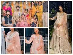 IN PICS: TV Actress Charu Asopa Flaunts BABY BUMP As She Gets Decked Up For Teej Celebration, Days After Her Baby Shower!