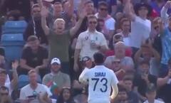 English ਫੈਨਸ ਨੇ Mohammed Siraj 'ਤੇ ਸੁੱਟੀ Ball, Siraj ਦਿੱਤਾ ਮੂੰਹਤੋੜ ਜਵਾਬ