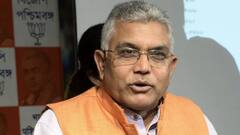 Dilip Ghosh: বিষ খেয়ে আত্মহত্যার চেষ্টার ঘটনাকে দুর্ভাগ্যজনক, বিকাশ ভবনের সামনের ঘটনায় মন্তব্য দিলীপের । Bangla News