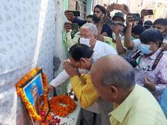 शहीद राम सिंह के परिवार को सांत्वना देने पहुंचे Minister Ajay Bhatt, बोले- साथ है सरकार 