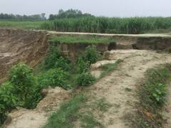 बलरामपुर: राप्ती नदी और पहाड़ी नालों में उफान के कारण जिले में बने बाढ़ जैसे हालात