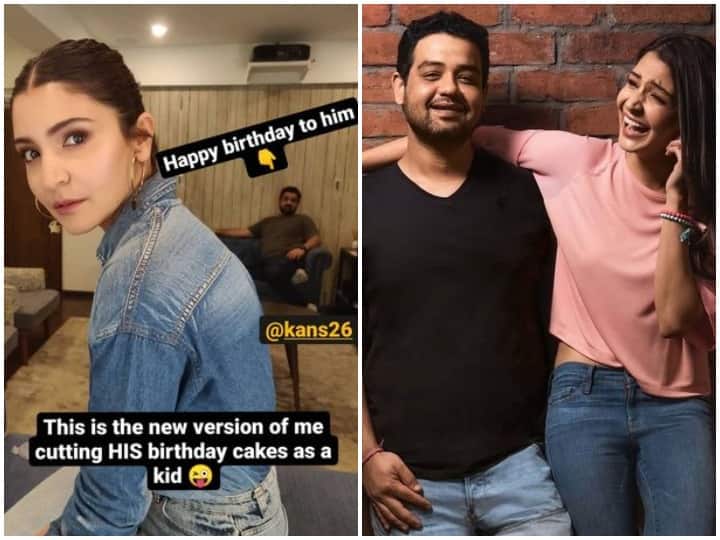 Anushka Sharma shared a funny post about brother Karnesh Sharma's birthday Anushka Sharma shared a funny post about brother Karnesh Sharma's birthday