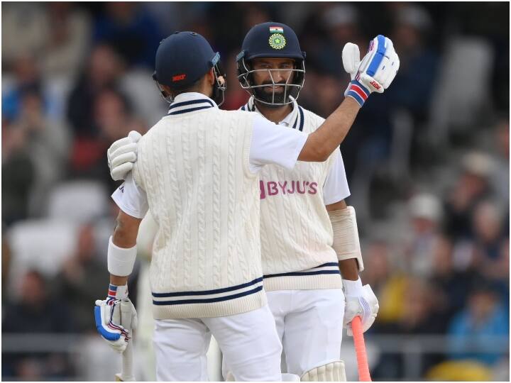England vs India 3rd Test day 3 india 215/2 India trail by 139 runs Cheteshwar Pujara 91 Virat Kohli 45 Rohit Sharma IND vs ENG 3rd Test: तीसरे दिन भारतीय बल्लेबाज़ों ने किया शानदार प्रदर्शन, फॉर्म में लौटे पुजारा और कोहली