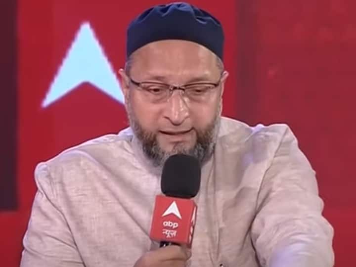 ABP Shikhar Sammelan UP AIMIM President Asaduddin Owaisi Questions Why Weapons were left in Afghniastan, kabul BJP To Use 'Taliban' For Upcoming UP Assembly Elections: AIMIM President Asaduddin Owaisi