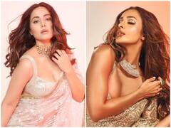 Bigg Boss OTT: Hina Khan ने कॉपी किया Malaika Arora का साड़ी लुक, मेकअप के साथ हूबहू पोज देती आईं नजर एक्ट्रेस